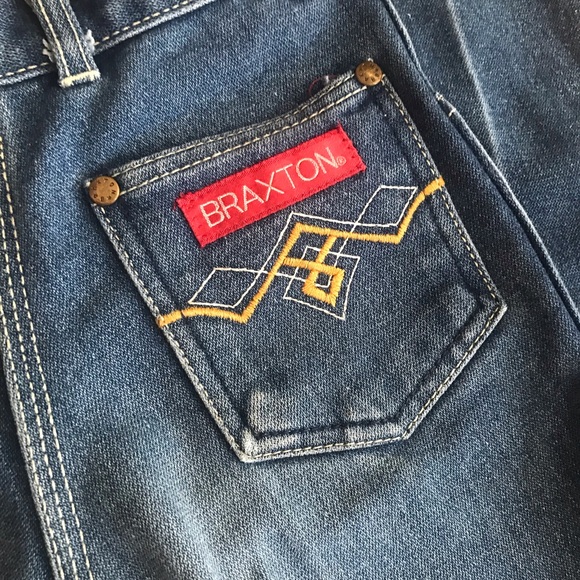 vintage Braxton jeans 8 slim kids boys 70s 80s - Picture 8 of 11